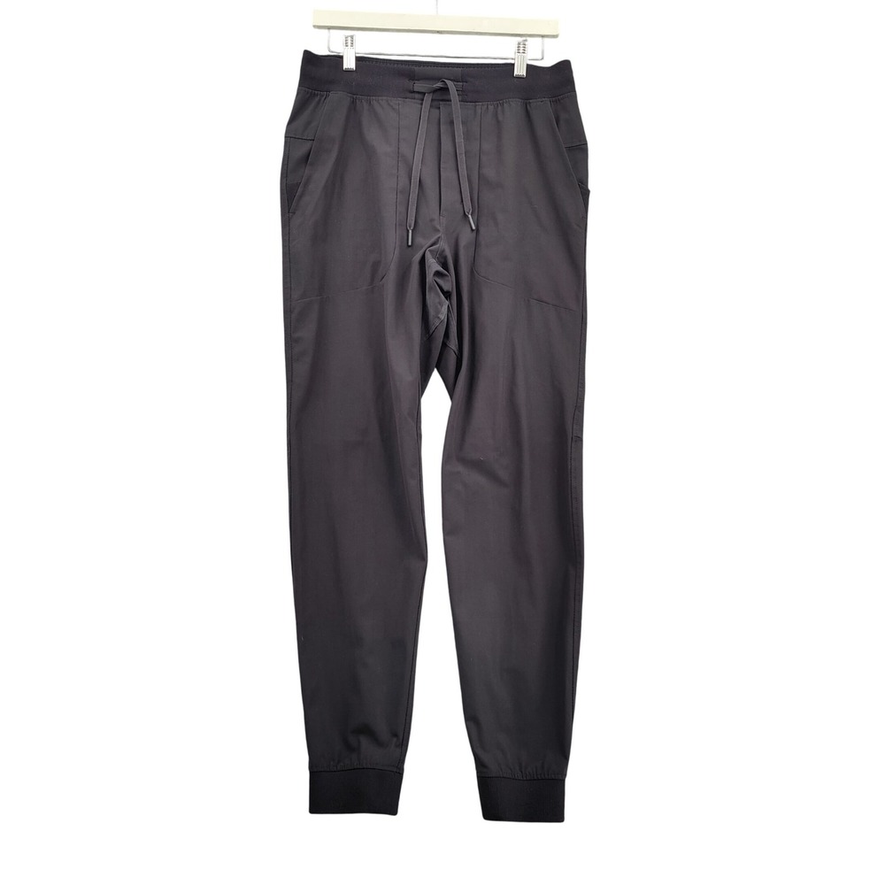 Lululemon Mens Athleisure Gorpcore ABC Warpstreme Jogger M Black Tapered Pant